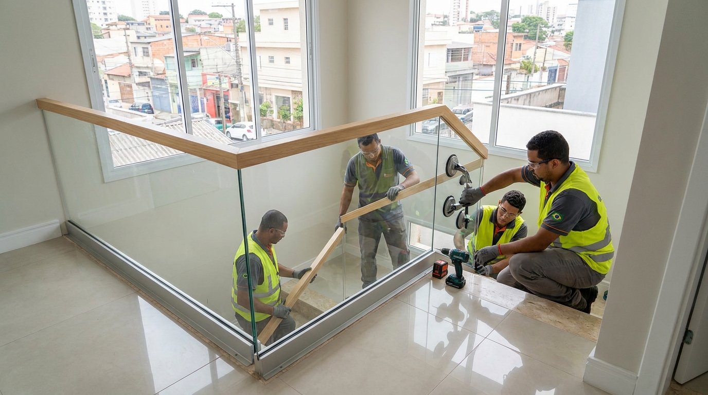 Guarda Corpo Com Botoes em Campos dos Goytacazes‑RJ